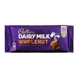 Cadbury Whole Nut Chocolate, 120g (Imported)