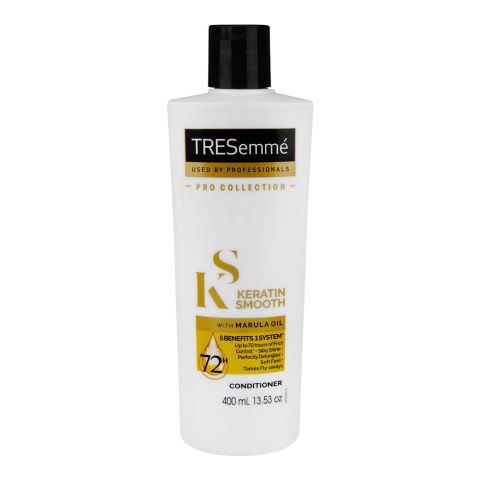 Tresemme Keratin Smooth Conditioner With Marula Oil, For All Hair Types, 400ml