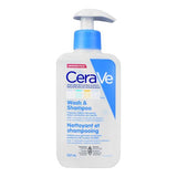 CeraVe Baby Wash & Shampoo, Fragrance Free, Paraben & Sulfate Free Shampoo, 237ml