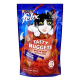 Felix Goody Bag Tasty Nuggets Rich In Beef & Lamb, For Cats, 50g