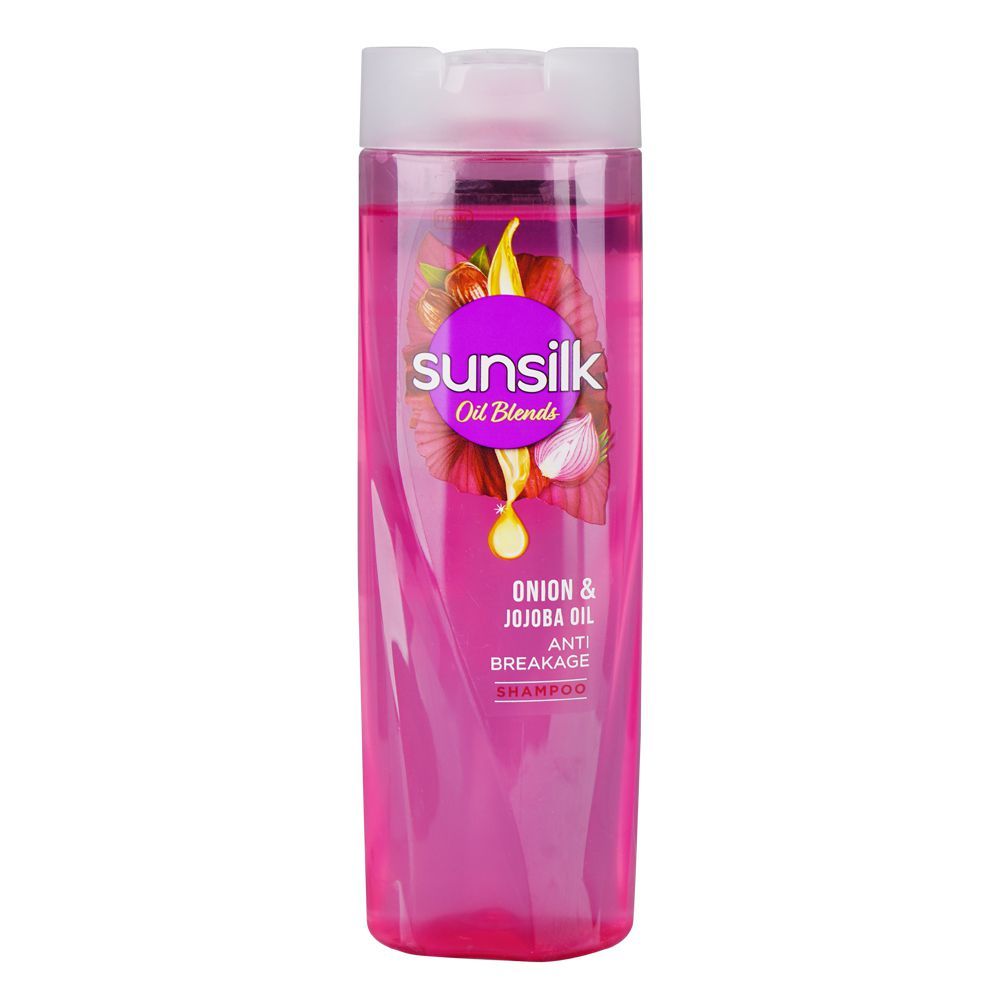 Sunsilk Oil Blends Anti Breakage Shampoo With Onion & Jojoba Oil, 380ml