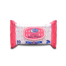 Cool & Cool Baby Wipes 80 Sheets