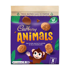 Cadbury Animals Milk Chocolate Biscuits