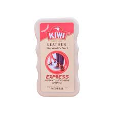 Kiwi Express Shoe Shine Sponge, Neutral
