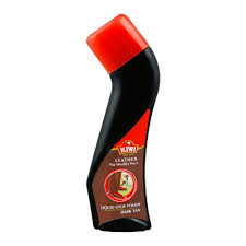 Kiwi Liquid Shoe Polish, Dark Tan, 75ml