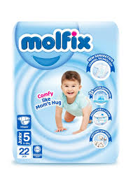 Molfix Diaper 5 Junior, 11-18 KG, 22-Pack
